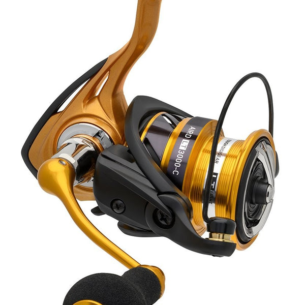 daiwa aird lt spinning reel 3000-c 5000-CH shimano ABU AMBASSADEUR 4500C (HIGH in mind Color:Wounded Perch - Yellow Black Skirt