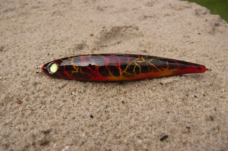crossfire fishing lures CROSSFIRE BENT MINO 110MM COL FS FIRE STORM