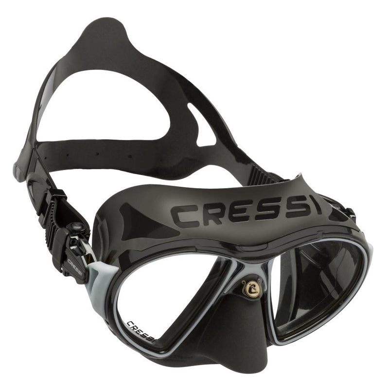 CRESSI ZEUS DS 475051 MASK BLACK / SILVER