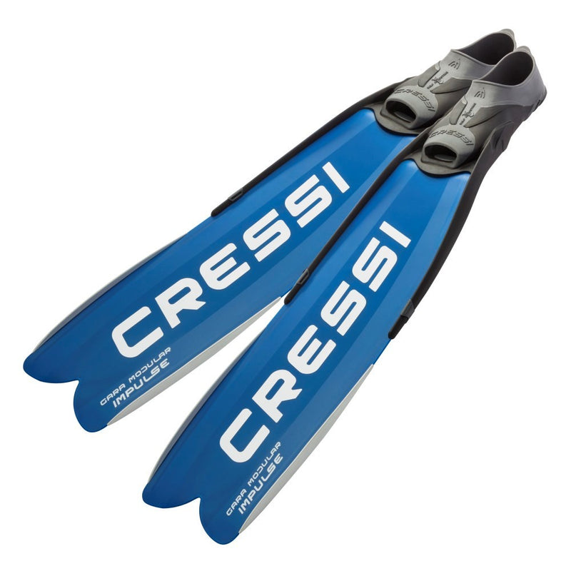 CRESSI GARA MODULAR IMPULSE SZ 10/11 44/45 BLUE METAL