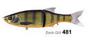 MOLIX GLIDE BAIT 178 DARK GILL ORANGE BELLY